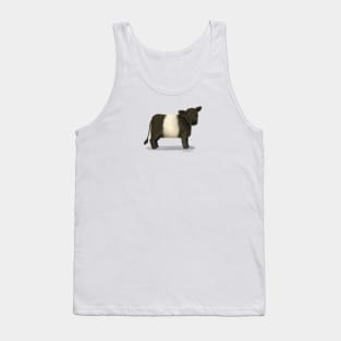 Belted Galloway Cattle Tank Top